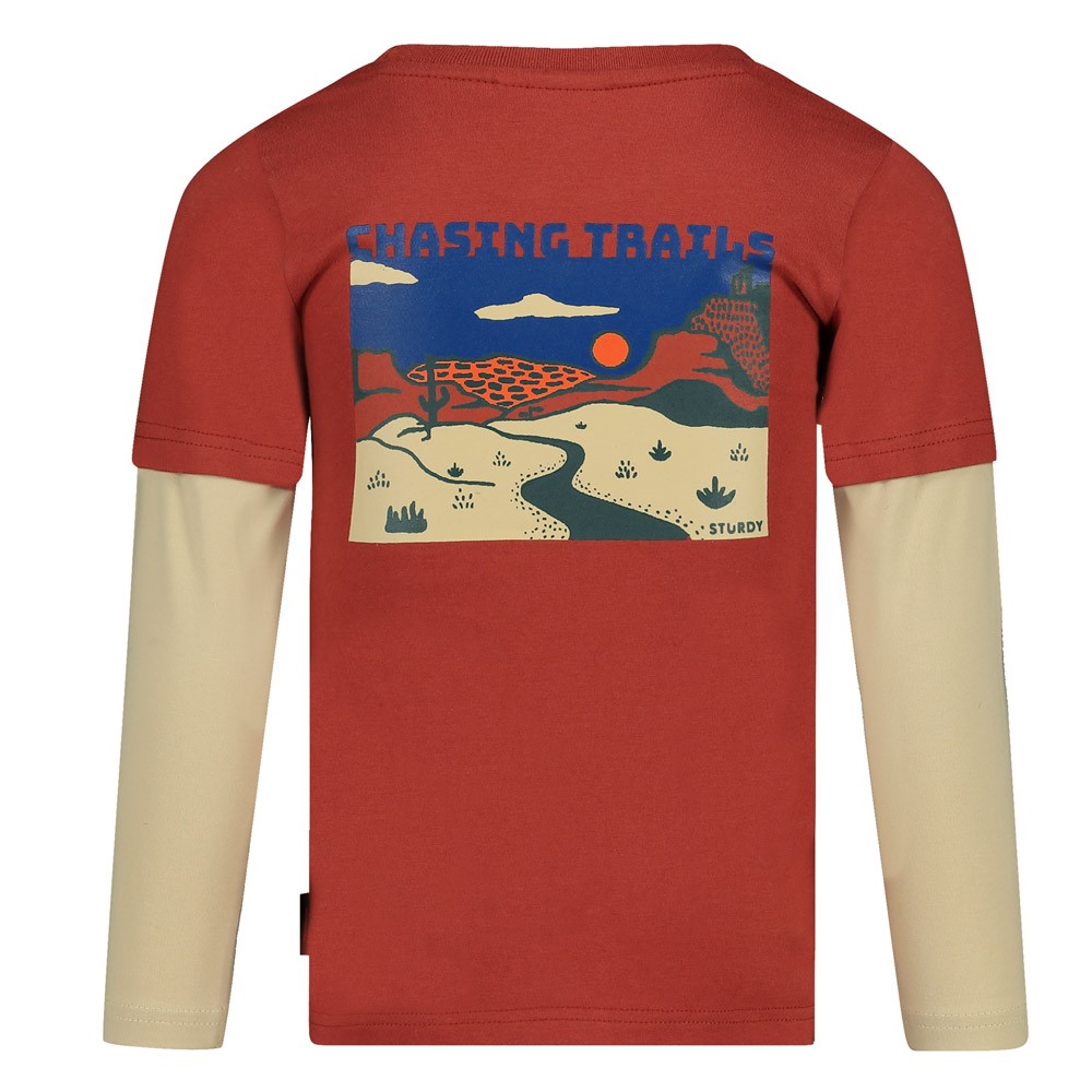Longsleeve - Chasing Trails roest