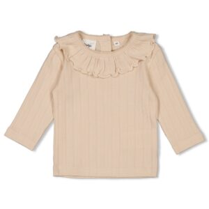 Longsleeve pointelle rib - Woodland Bloom offwhite
