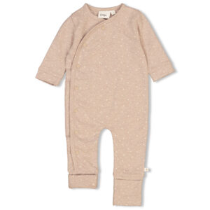 Pak omslagvoet AOP - The Magic is in You taupe melange