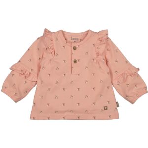 Shirt l.sl. Ruffles Flowers