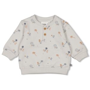 Sweater AOP - Howdy l.Blauw