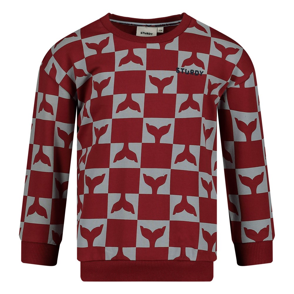 Sweater AOP - Waves and Whales