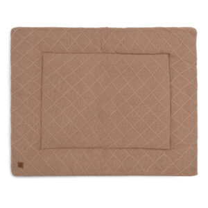 Boxkleed 75x95cm Check Knit Biscuit