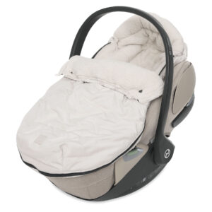 Voetenzak groep 0+ 3/5 punts gordel Embossed Sand