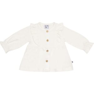 Cardigan Ruffle off white