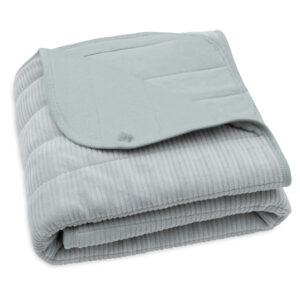 Deken Wieg 75x100cm Velvet Rib Sea Green
