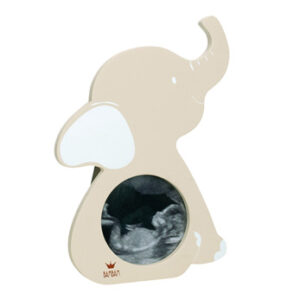 Eco Friendly Elephant picture frame ecru 20 cm
