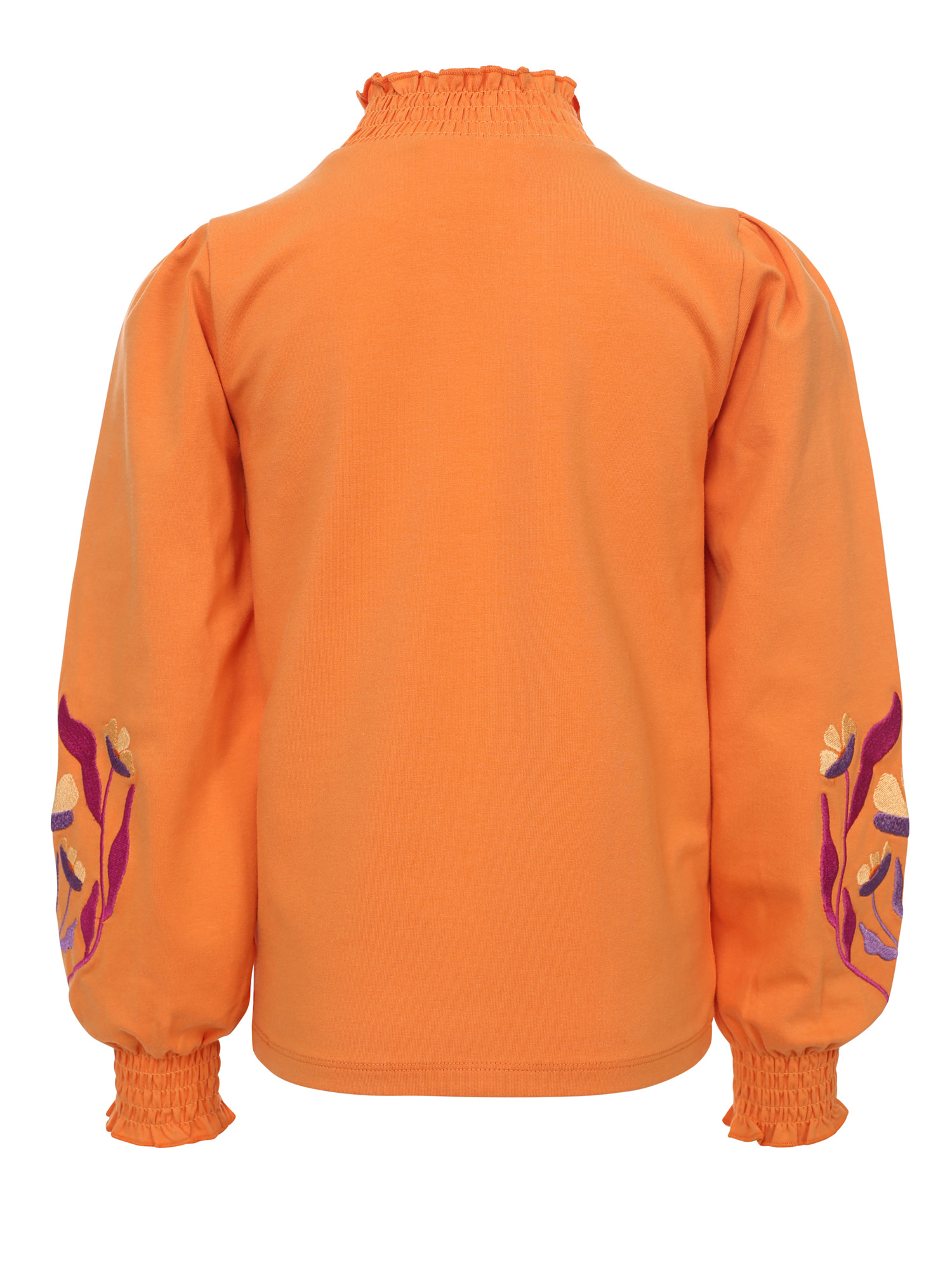Little t-shirt longsleeve bright orange