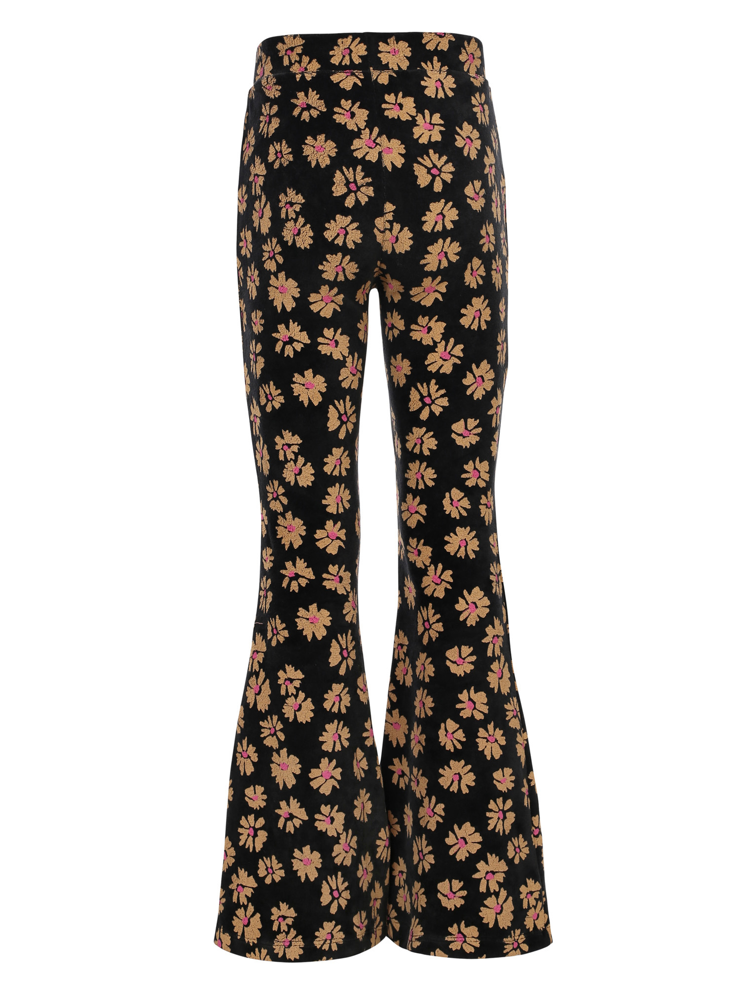 Little velvet flaire pants soft winterflower