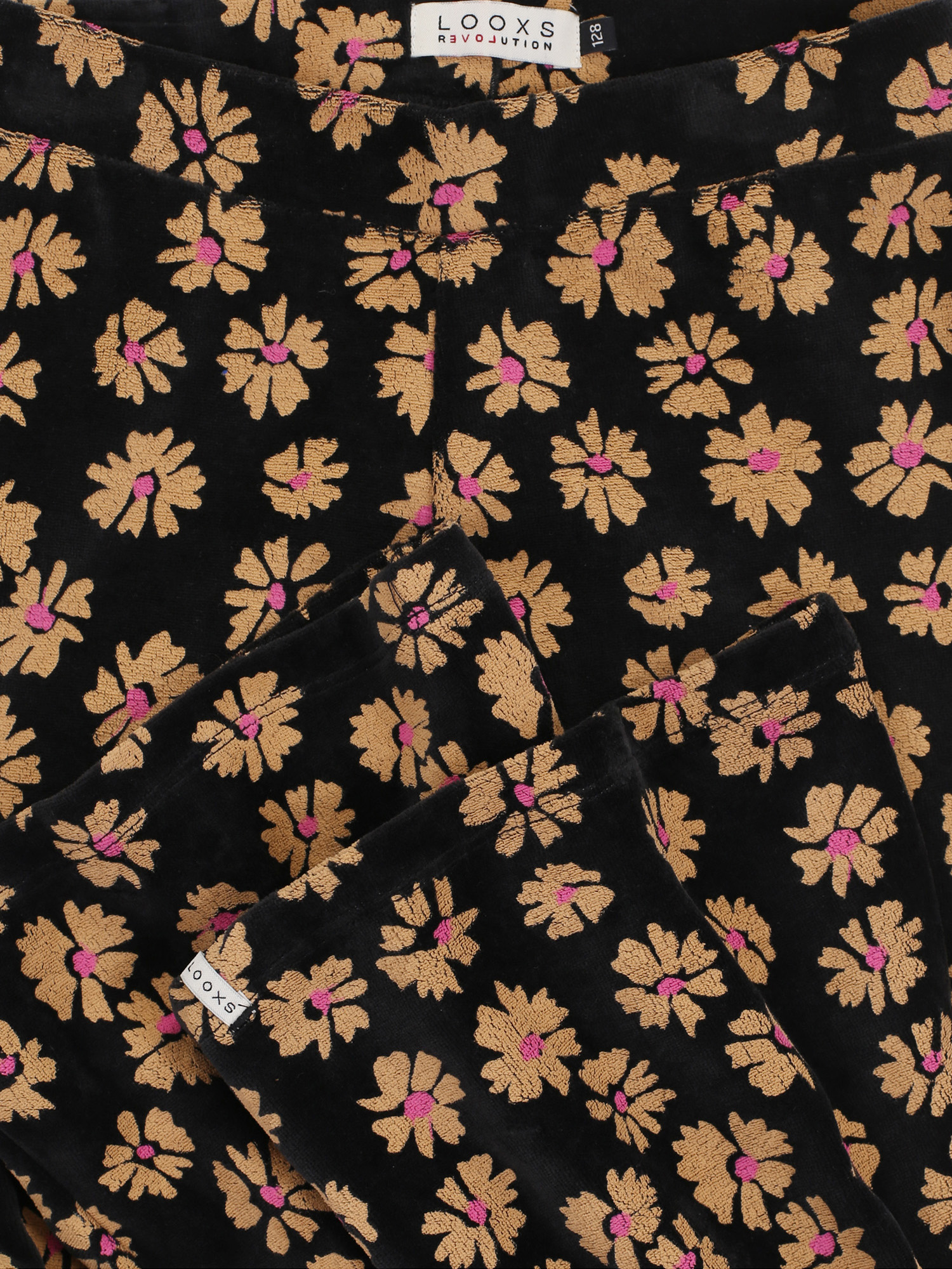 Little velvet flaire pants soft winterflower