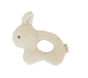 Recycled Rabbit Rattle sand one