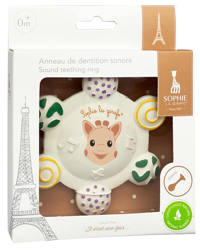 Sophie de giraf bijtring met geluid