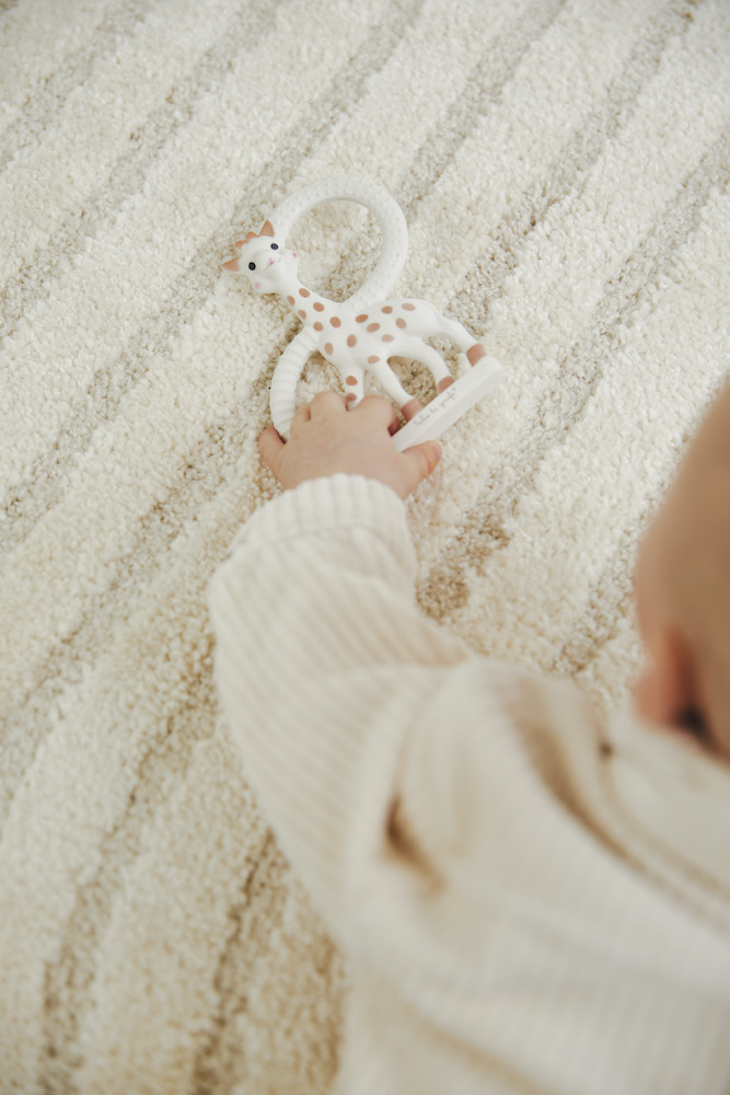 Sophie de giraf bijtring Soft in wit geschenkdoosje