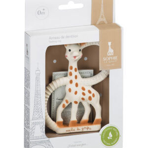 Sophie de giraf bijtring Soft in wit geschenkdoosje