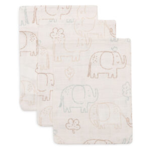 Hydrofiel Washandje 15x20cm Elephant Tales (3pack)