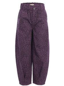Little leopard  jeans purple leopard