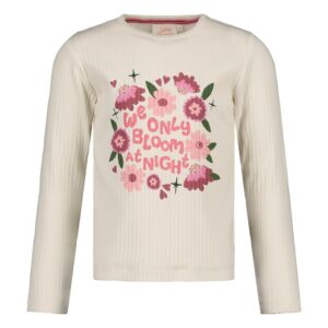 Longsleeve rib - Moon Flowers