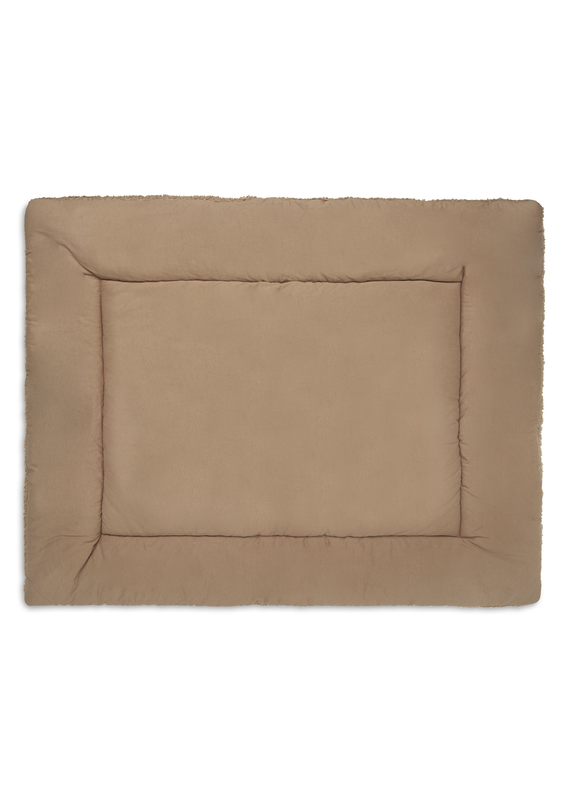Boxkleed 80x100cm Boucle Biscuit Baked biscuit/Coconut milk